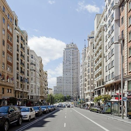 Gran Via Apartment Madrid Exterior foto